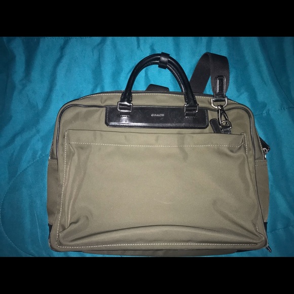 Coach nylon business bag - Picture 1 of 8